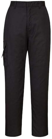 Portwest C099BKTXL Combat - Pantaloni Da Combattimento, Per Donna, Nero, XL, 1 Pezzo
