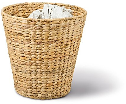 Adam Schmidt Papierkorb rund, Hellbraun, Ø 27cm x H 27cm