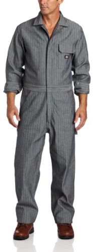 Dickies Herren Fisher Striped Coverall Gestreifter Overall von Fisher