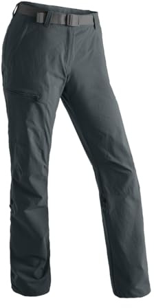 Maier Sports Lulaka, Damen Wanderhose, Wasserabweisende Outdoorhose für Trekking und Hiking, PFC-frei, mSTRETCH pro 4 & Dryprotec, Rollup-Funktion | Für Trekking und Hiking, mSTRETCH pro 4, Dryprotec für schnelles Trocknen, Rollup-Funktion, Perfekt für das ganze Jahr
