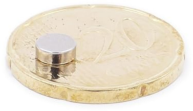 Brudazon | 100 Scheiben-Magnete 5x2mm | N52 Güteklasse - Neodym-Magnete | Ideal für Modellbau, Foto, Whiteboard, Pinnwand, Kühlschrank | Magnetscheibe