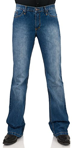 Jean bootcut - Taille basse - Star cut - Bleu