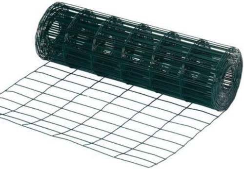 Garden Mile Chicken Wire Mesh Roll 0.9m X 10 M Rectangle Holes Wire Fencing Garden Mesh Temporary Fencing Outdoor for Dogs & Cats Mesh Fencing Roll, Plastic Garden Mesh