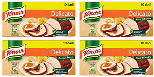 Knorr: Bouillon-Würfel Delicato, zarter Geschmack, 4 Stück, 10 g pro Würfel
