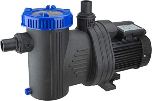 Steinbach Filterpump WP 19000, självsugande, 230 V/570 watt, Q= 206 l/min, max. Pumphöjd 12,57 m, 041067, svart