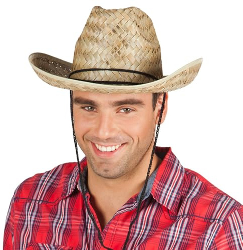 Boland - Cowboyhut Dallas Bull, sortierte Größen | Western Hut für Karneval, Mottoparty, JGA, Festival und Kostüm