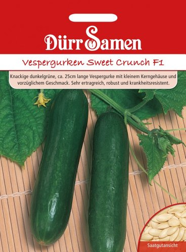Dürr-Samen - Vespergurken Sweet Crunch F1 Saatgut
