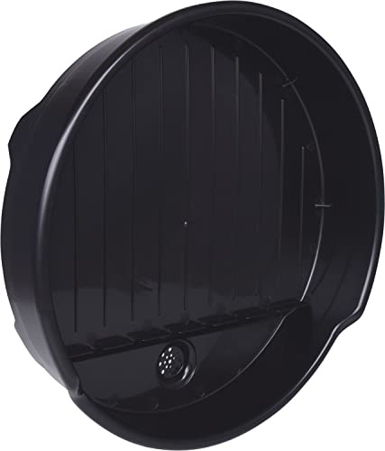 KS Tools 150.9209 Polyethylen-Fasstrichter mit Sieb, 30 l, Schwarz