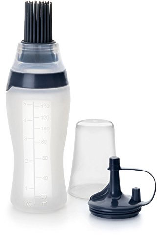 LACOR Pincel Dosificador 150 ml, Silicona, Gris, 18 x 5 x 5 cm