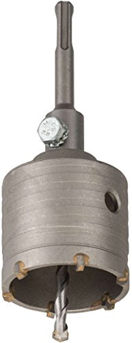 kwb Hohl-Bohrkrone Hartmetall, 68 mm Durchmesser-Größe, SDS Plus Schaft, schlagbohrfest. inkl. Zentrierbohrer