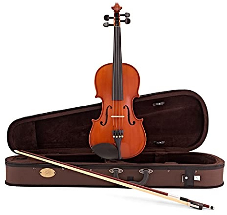 Stentor Student Standard Violin Outfit 4/4 Size, Violin for Beginners & Kids 12+ with Wood Bow & Carry Case, Entry Level String Instruments, 1018A