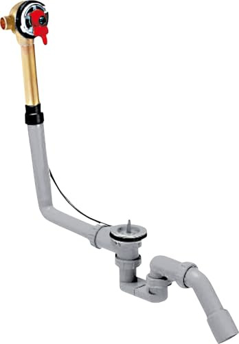 hansgrohe basic set for Exafill bath filler with waste and overflow set, standard bathtubs