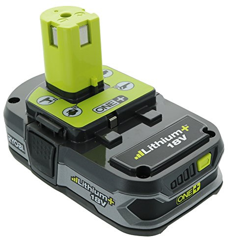 Ryobi P107 One+ 18 Volt Compact Lithium Ion 1.5 Ah Battery (Single Battery)
