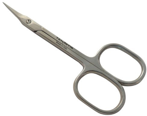 Tenartis 111 Forbicine Manicure Taglia Cuticole/Pellicine con Lame Curve e Sottili - Made in Italy