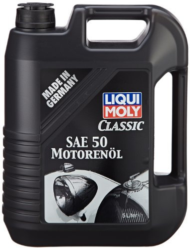 LIQUI MOLY Classic Motorenöl SAE 50 | 5 L | mineralisches Motoröl | Art.-Nr.: 1131, farblos
