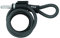 AXA Newton Einsteckkabel – Länge 180 cm – Plug-In Kabel für AXA Rahmenschlösser – Kabelschloss für Fahrräder, Schwarz
