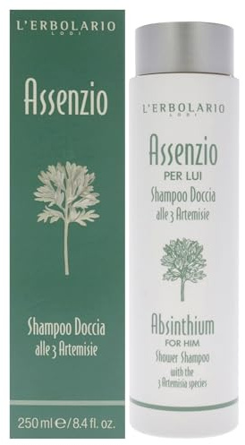 L'Erbolario Assenzio Per Lui Shampoo Doccia 250ml