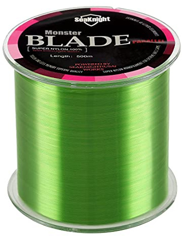 SeaKnight Blade Nylon Angelschnur Monofil Karpfen 500M/1000M Salzwasser Monofile Angelschnur Forelle 2-35LB Schwarz Weiß Blau Grün Gelb