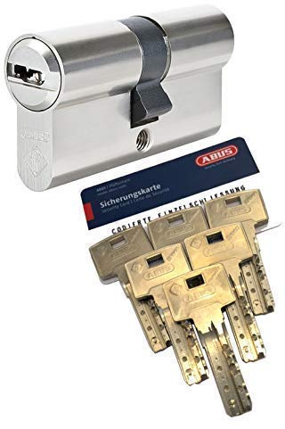 ABUS Bravus.4000 Doppelzylinder mit BZD u. N+G, Länge (a/b) 35/75mm (c=110mm), mit 6 Schlüssel, nach DIN EN1303, Angriffswiderstandsklasse D, RC2/RC3 Level geeignet, mit Not- u. Gefahrenfunktion
