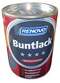 Renovo Buntlack Hochglänzend, Graphitgrau 2,5L