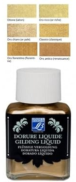 Dal Molin Flüssige Vergoldung, ANTIKE Gold, 75 ml. Lefranc