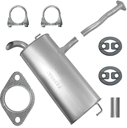 Ferroz Endschalldämpfer Auspuff Endtopf für Kia Sportage 3 III SL Hyundai ix35 1.6 GDI