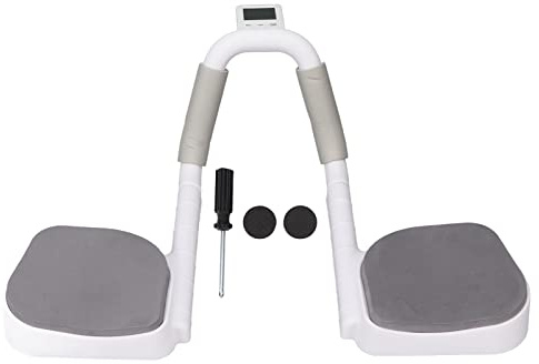 Plank Support Fitnessgerät, Multifunktionaler Core Plank Trainer mit Timing-Anzeige, Einstellbare Winkelbreite Verhindert Rutschen, Core Trainer für Männer und Frauen