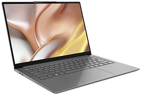 Lenovo Yoga Slim 7 Pro Gen 7 - Ordenador Portátil 14 2.2K (AMD Ryzen 5 6600HS Creator Edition, 8GB RAM, 512GB SSD, AMD Radeon 660M Graphics, WiFi 6, Windows 11 Home) Teclado QWERTY Español - Gris