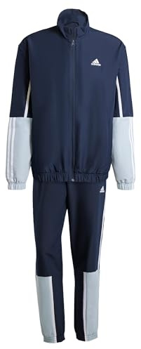adidas Herren Sportswear Colorblock 3-stripes Track Suit Trainingsanzug (1er Pack)