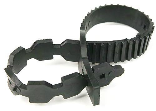 Oakland Gardens Tree Ties Heavy Duty Super Soft Rubber Plant Support Straps Adjustable 30cm(12) Pack of 10