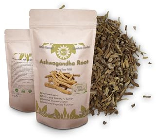 Supports Natural Stress Relief, Energy & Immune Health – Ashwagandha Root (Withania somnifera) 100 g | 100% Pure, Raw & Wild-Harvested | Adaptogenic Herb for Balance & Vitality