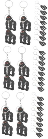 ibasenice 36stücke Gorilla Schlüsselanhänger Teiliges Niedliches Pendant Für Taschen Perfektes Für Tier-motto-partys Karneval Und Belohnungen Als