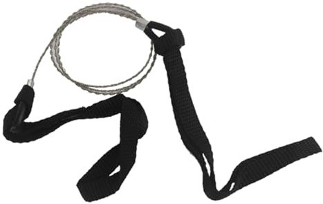DIIOOMIEEU 28 in/ 72cm Wire Rope Chain Survival Camp Outdoor Hunt Hand Tool Fretsaw
