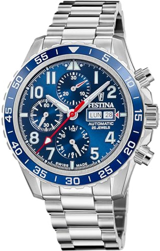 Festina Armbanduhr Automatic Automatico Swiss Made