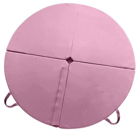 Perfeclan Pole Dance Matte Pad, Faltbar, Wasserdicht, Sicherheitsmatte, Schutzmatte, Kissen für Zuhause, Fitnessstudio, Sport, Tanztraining, Gymnastik, Rosa