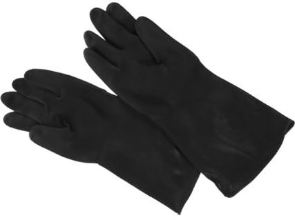 Vaguelly Dishwashing Gloves Reusable Cleaning Gloves Bowl Brush Long for Kitchen