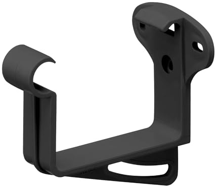 INEFA Stirnbretthalter Rinnenhalter kastenförmig NW68 / 68mm Anthrazit | Kastenrinnenhalter, Dachrinnenhaken aus Kunststoff, Haken für Regenrinne, Kastendachrinne, zuverlässiges Rinneisen