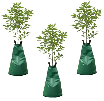 Westmann Humida L Bewässerungssack | Baumbewässerung 75L | Tröpfchenbewässerung | Wassersack Baum | 3er Set | PVC