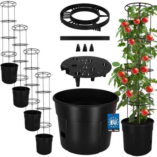 KOTARBAU® Tomatkruka med växtstöd och vattenbehållare ⌀ 39 cm, tomattorn
