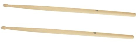 Toddmomy Ahnholz Schlagzeugsticks für Junge Mädchen und Erwachsene zum Üben von Rudiments Verbesserung der Spieltechnik Leicht und Kompakt für Mehr Ausdauer