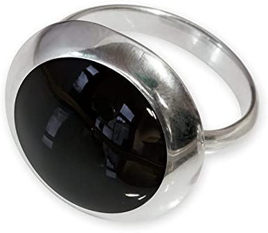 Fly Style Damen Ring aus 925 Silber - offener Ring mit Muschel oder Stein Inlays