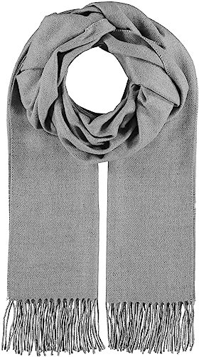 Giorgio Rimaldi Schal für Damen & Herren - XXL Deckenschal 60 x 200 cm - Einfarbiger Oversized Winterschal - Warm und weich - Tragbar als Stola, Schlauchschal, Loop Light Grey