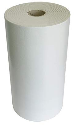 TROCELLEN Fascia Isolante per Cassonetto Tapparella [Spessore 6MM, H 36 cm, L 5m] Autoadesiva Coibentazione, Antivibrante Insonorizzante Termoacustica. Grigio chiaro