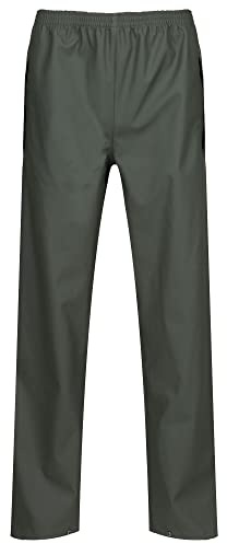 Regatta Stormflex II Waterproof Rain Trousers (L) Olive