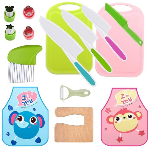 LANMANUO Kids Knife for Chopping