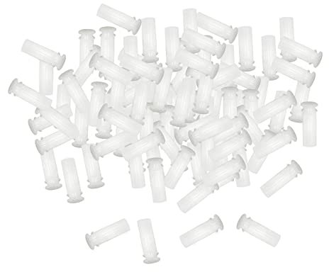 Colcolo 250 x Schuh-Quietscher, Reed, Hundespielzeug, Quietscher, Ersatz, Robustes, großes, kleines Spielzeug, Geräuschmacher, Quietscher für drinnen, 19mmx9mm