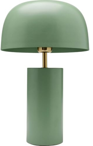 Kare Design Tischlampe Loungy Salbei, Grün, 38x25x25 (HxBxT)
