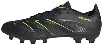 adidas Unisex Predator League Multi Ground Football Boots, core Black/Carbon/Lucid Lemon, 41 1/3 EU