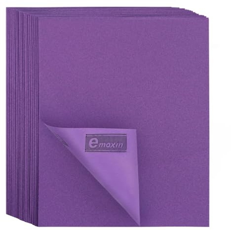 POLIWELL 400 Grit Sandpaper - 20-Pack 9 x 11 Wet/Dry Purple Alumina Abrasive Sheets for Wood, Metal, Drywall, Resin, Automotive Sanding & Polishing | Durable Grinding Sand Paper