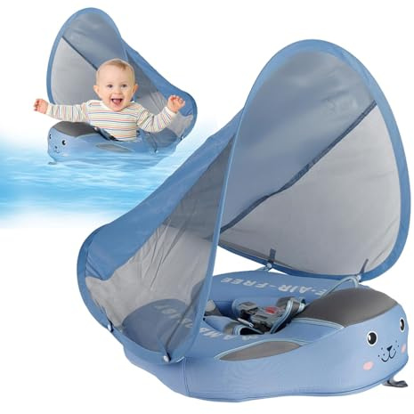 Aide à la natation pour bébé, bouée pour les tout-petits - Bouée de natation d'extérieur pour les vacances d'été au bord du lac et l'entraînement de natation pour bébés de 3 à 24 mois